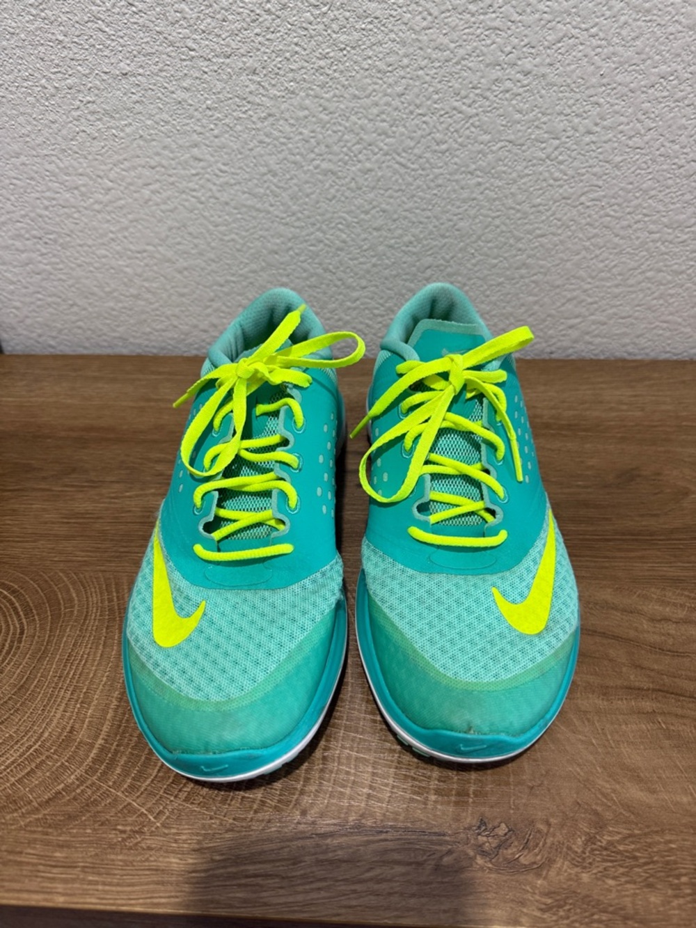 Nike Teal & Neon Yellow Athletic Sneakers